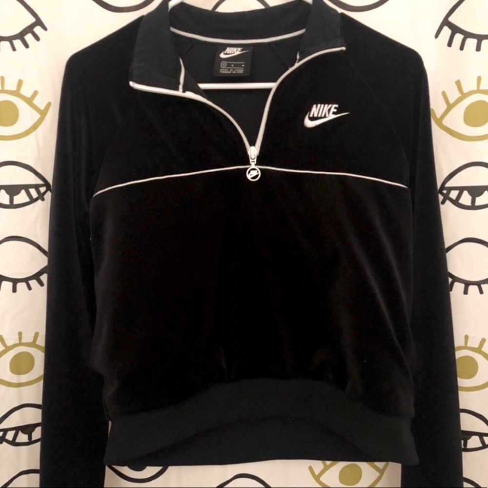 Velvet nike quarter zip
